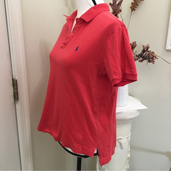 Bundle 3 polo shirts blue red pink, for golf pickle ball or summer weekends - Picture 6 of 14